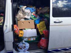 A Van Full of Supplies For A Rescue In Eastern Europe