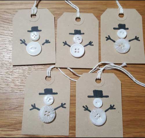 Buttons and black fine liner design ideas 1