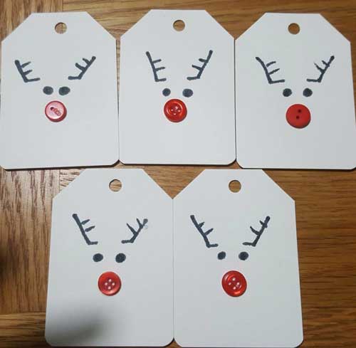 Buttons and black fine liner design ideas 2