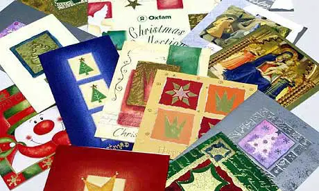 Old Christmas and birthday cards