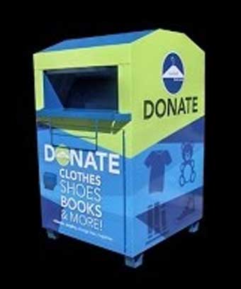 Charity Recycling Bin