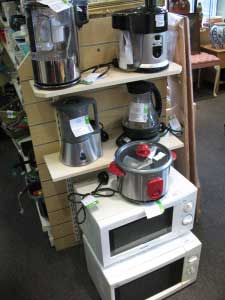 Some animal charity shops are unable to accept donated electrical items