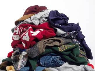 Clothes in good condition, and damaged clothes, can both be of value to animal charity shops