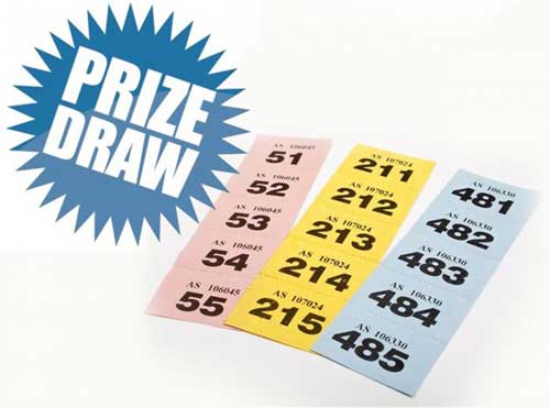 Online charity fundraising idea: Online prize draw or raffle