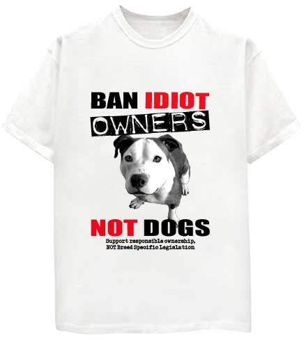 Ban idiot owners, not dogs