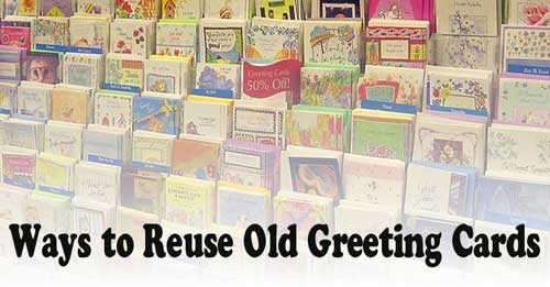 Ways to reuse and up-cycle / recycle Christmas cards to help animals in need